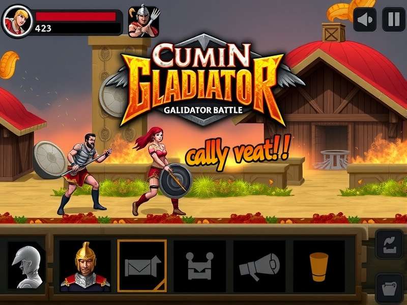 Cumin Gladiator Battle Gameplay Screenshot